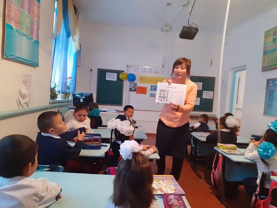  Еліміздің ел болып құрылуына бар өмірін арнаған еліміздің біртуар ұлы Д.А.Қонаевтың туғанына 108 жыл толуына орай сынып сағаттары өткізілді.