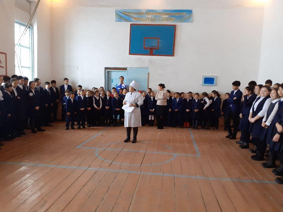  «Тұмаудың алдын алу және оны емдеу жолдары» тақырыбында баяндама оқыды.