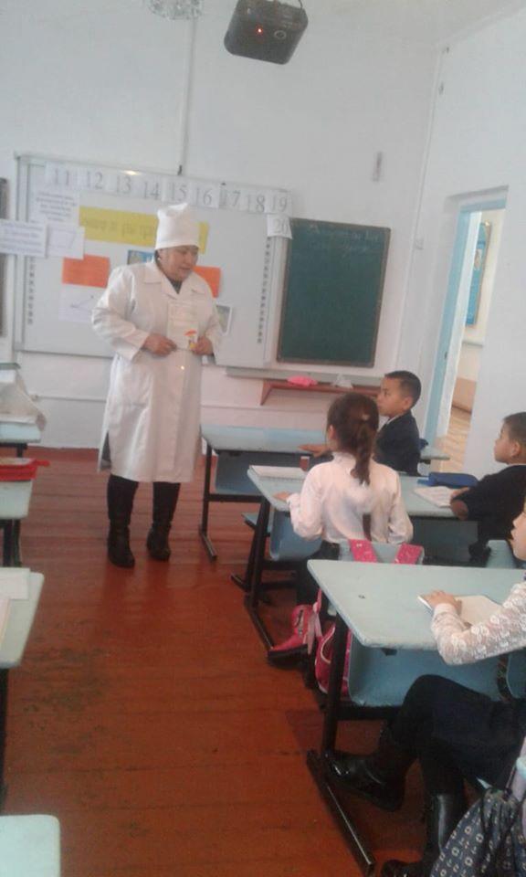  «Тұмаудың алдын алу және оны емдеу жолдары» тақырыбында баяндама оқыды.