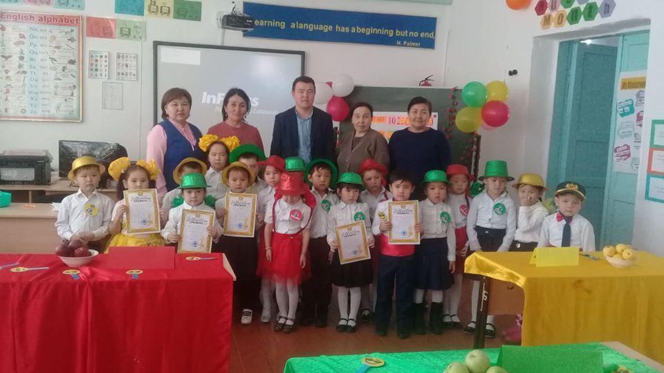 «Қауіпсіз мектеп автобусы» атты акция аясында мектеп алды даярлық топтарымен «Бағдаршам» тақырыбында интеллектуалдық ойын өткізілді.