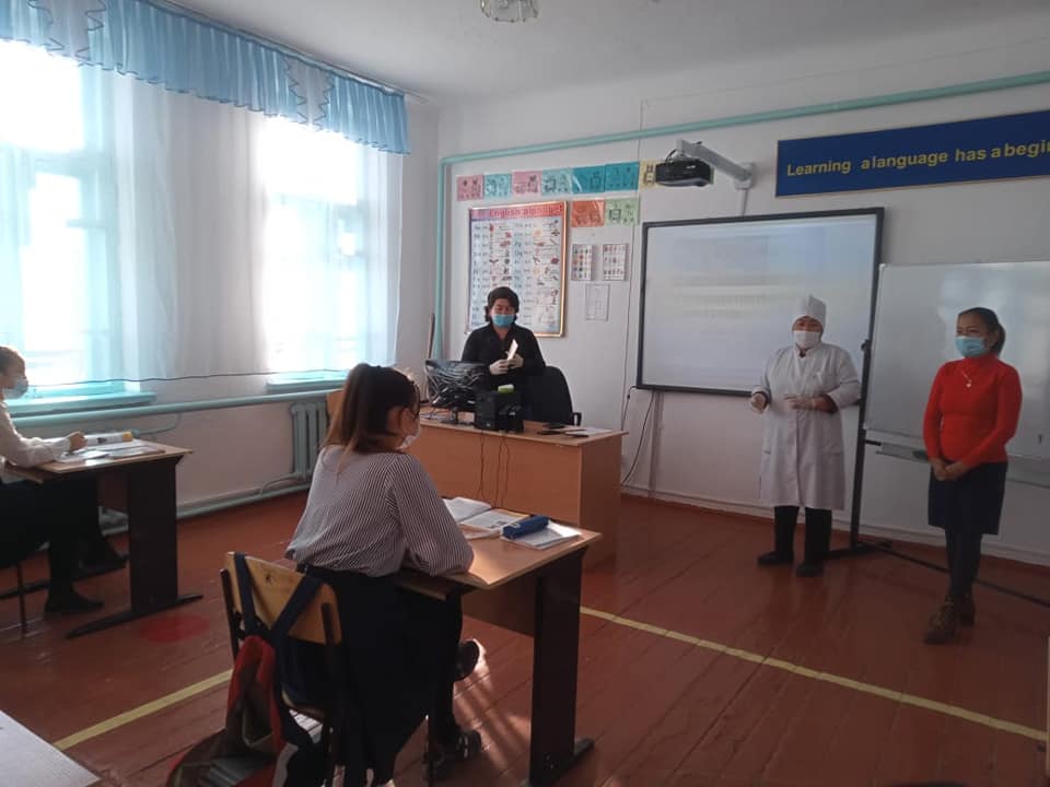 "Репродуктивтік денсаулық дегеніміз не?" тақырыбында 11 сынып оқушыларына түсіндірме жұмыстары ұйымдастырылды. "Репродуктивтік денсаулық дегеніміз не?" тақырыбында 11 сынып оқушыларына түсіндірме жұмыстары ұйымдастырылды.