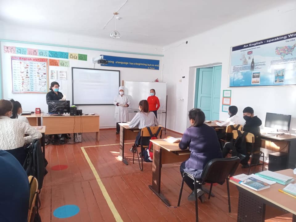 "Репродуктивтік денсаулық дегеніміз не?" тақырыбында 11 сынып оқушыларына түсіндірме жұмыстары ұйымдастырылды. "Репродуктивтік денсаулық дегеніміз не?" тақырыбында 11 сынып оқушыларына түсіндірме жұмыстары ұйымдастырылды.