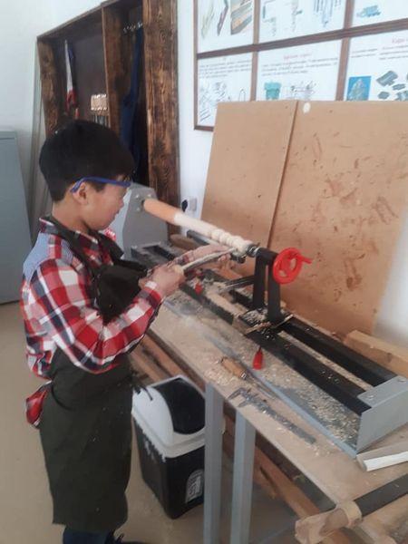  "Шебер қолдар" үйірмесінен көрініс.