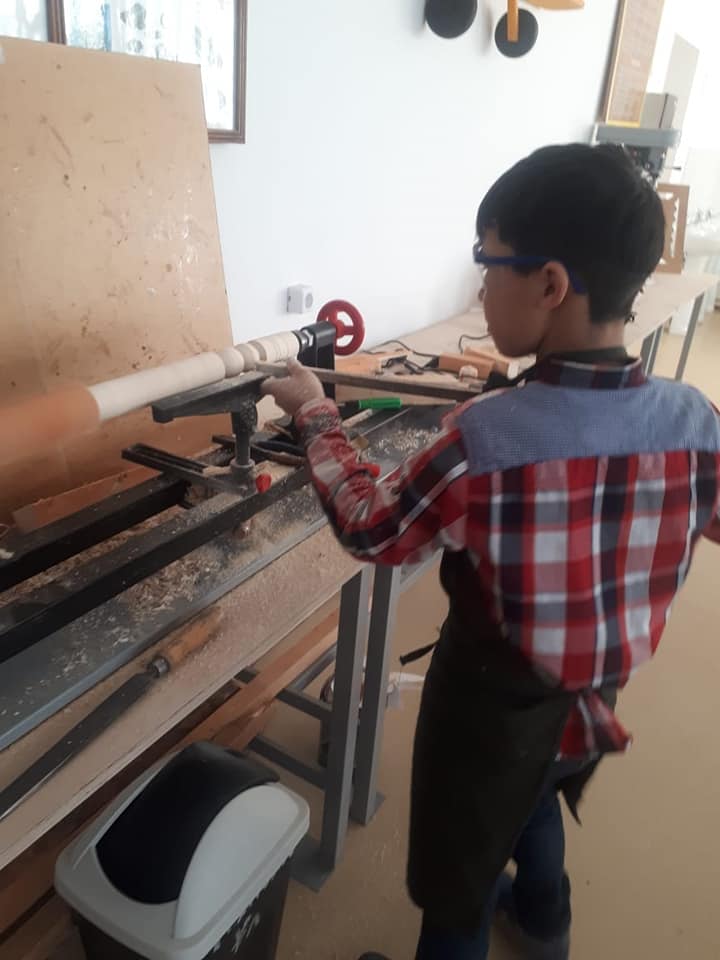  "Шебер қолдар" үйірмесінен көрініс.