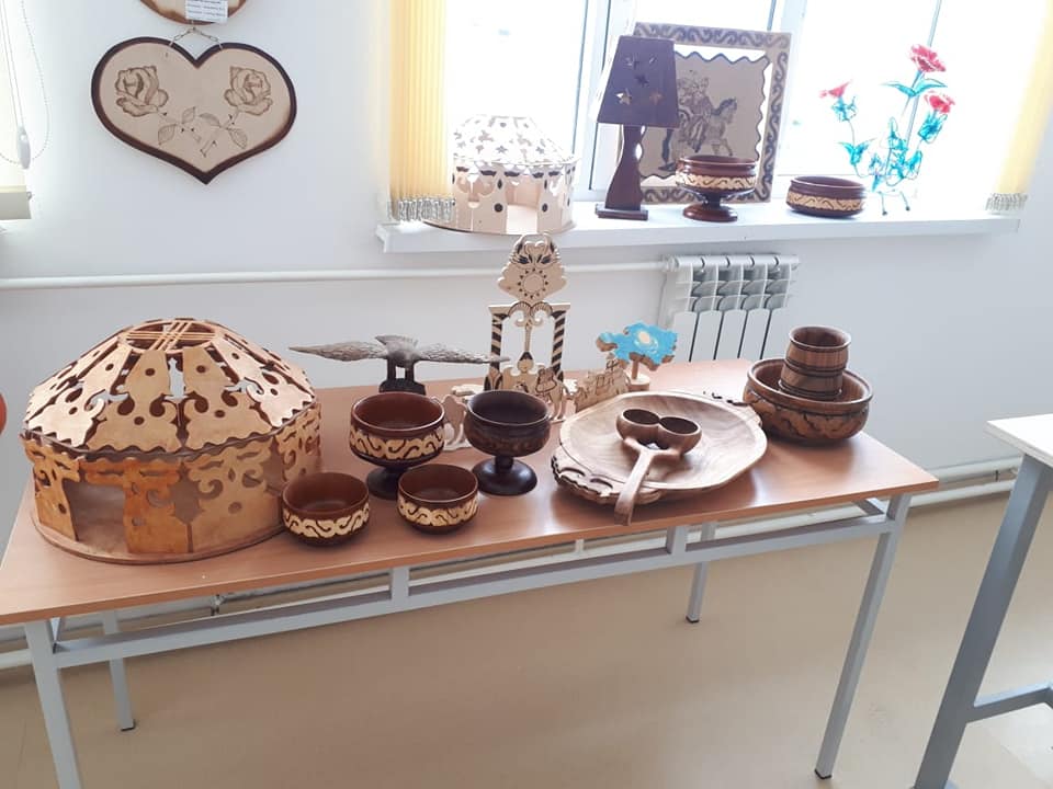  "Шебер қолдар" үйірмесінен көрініс.