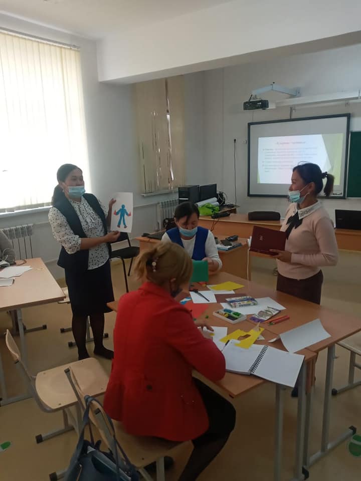 "Біз біргеміз, берік іргеміз" атты психологиялық тренинг өткізілді. 